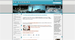 Desktop Screenshot of le-coran.net