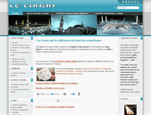 Tablet Screenshot of le-coran.net